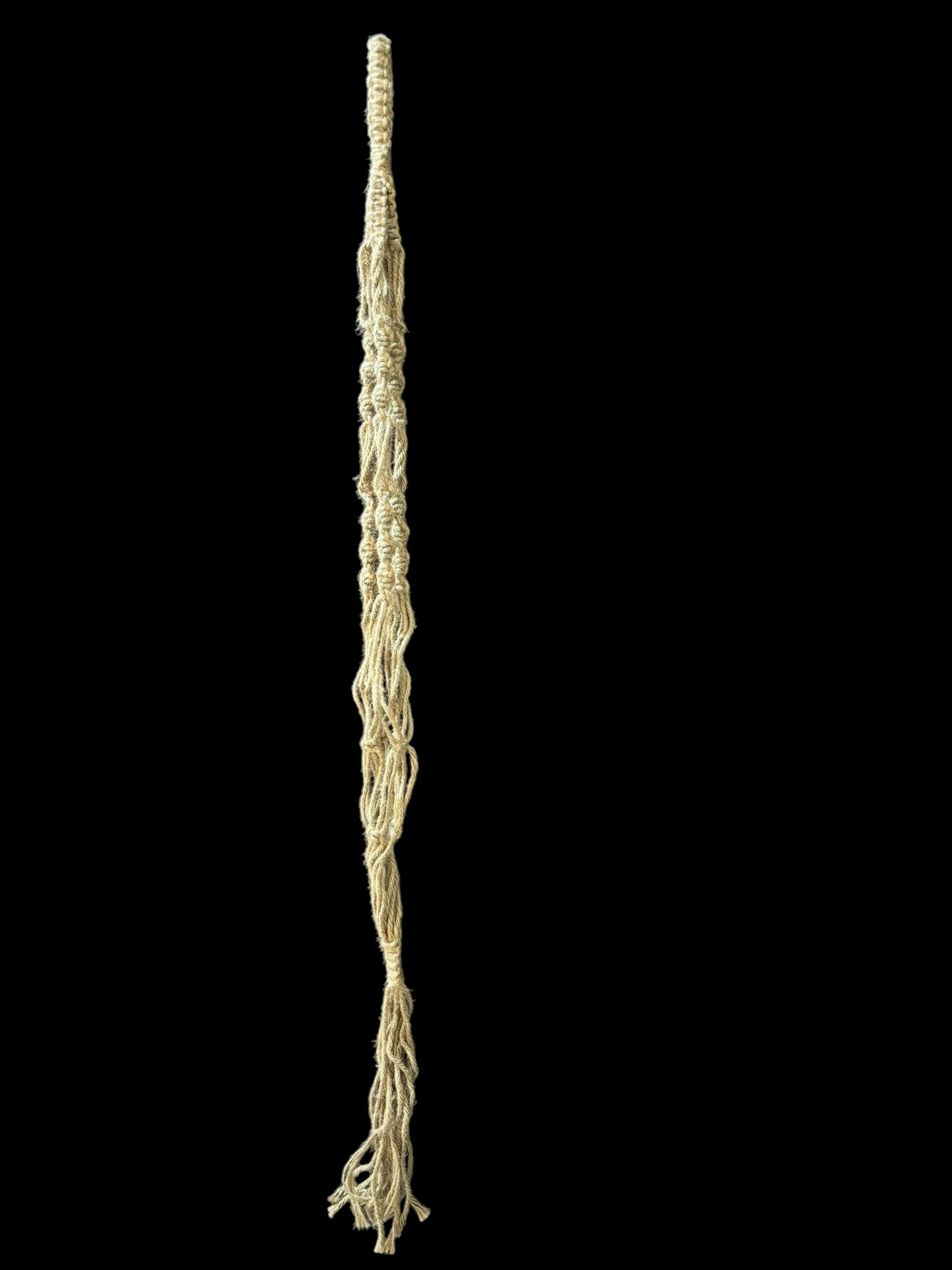 Floor is Lava - Jute macramé hanger