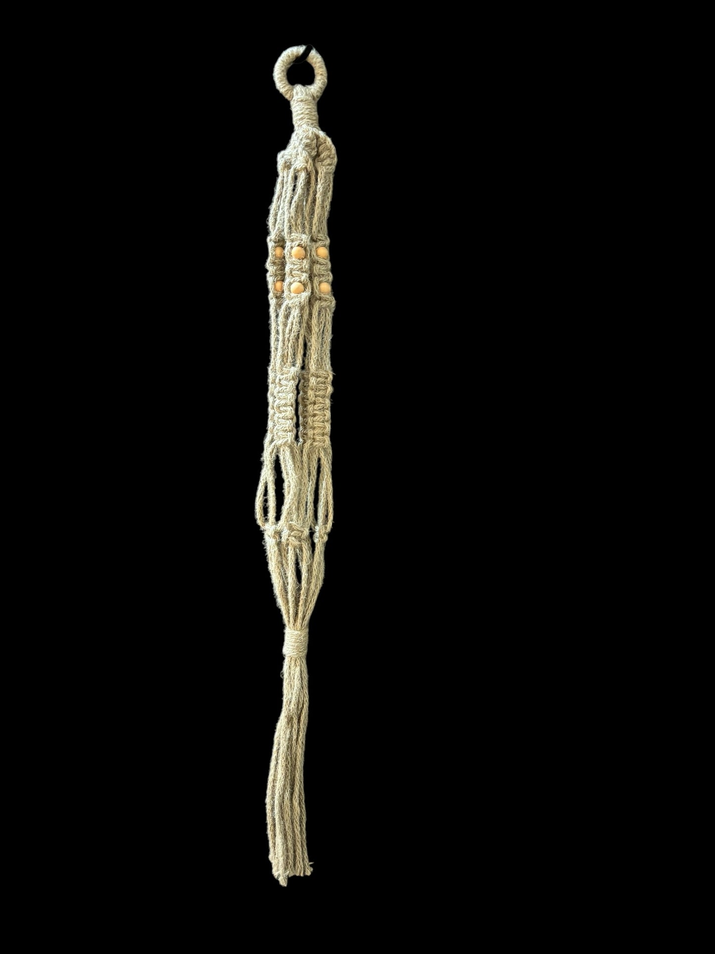 Beadroot - Jute macramé hanger