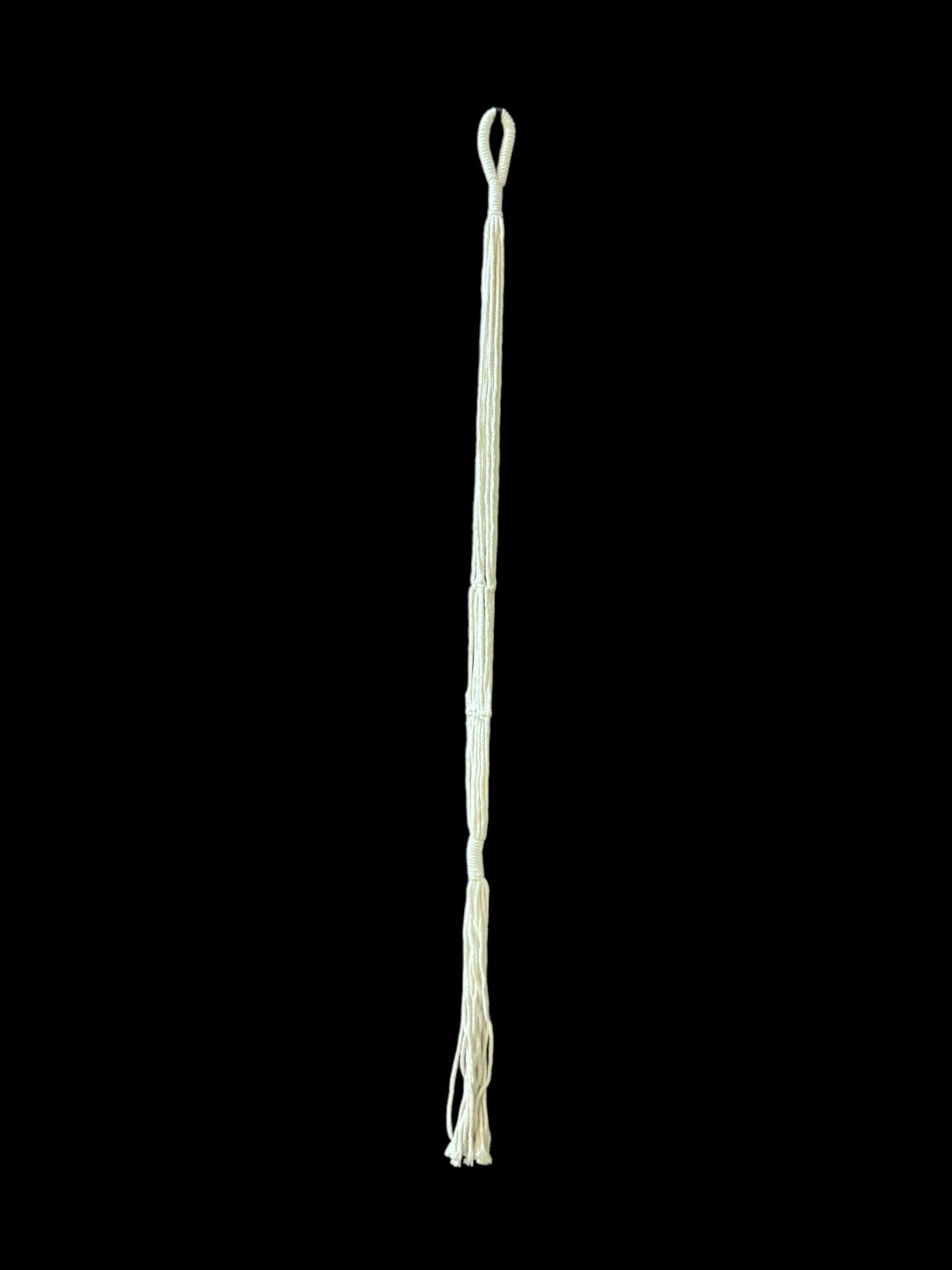 Kaap van Goedeknoop - Ivory macramé plant hanger