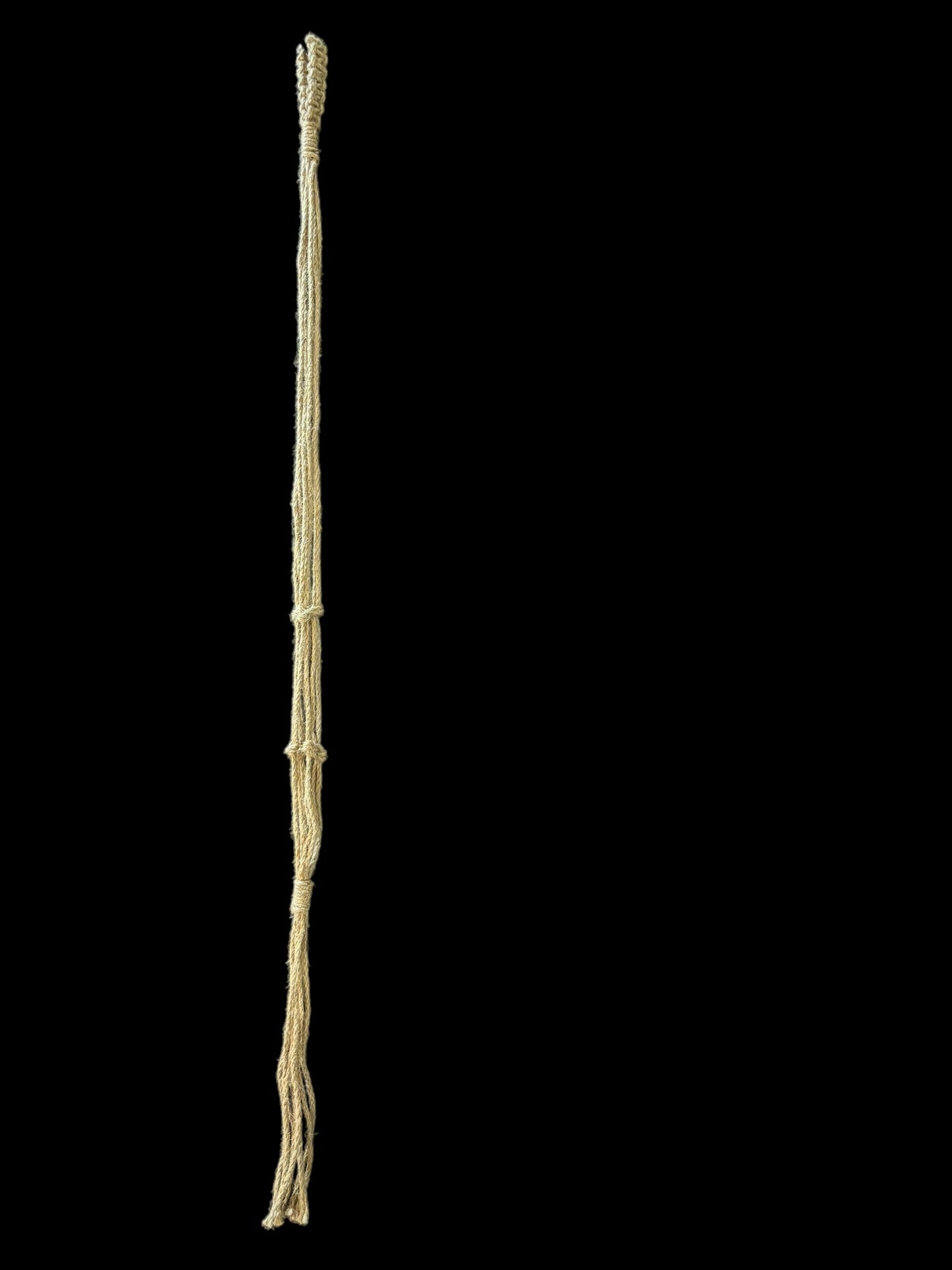 Hunchback of Knotre Dame - Jute macramé hanger