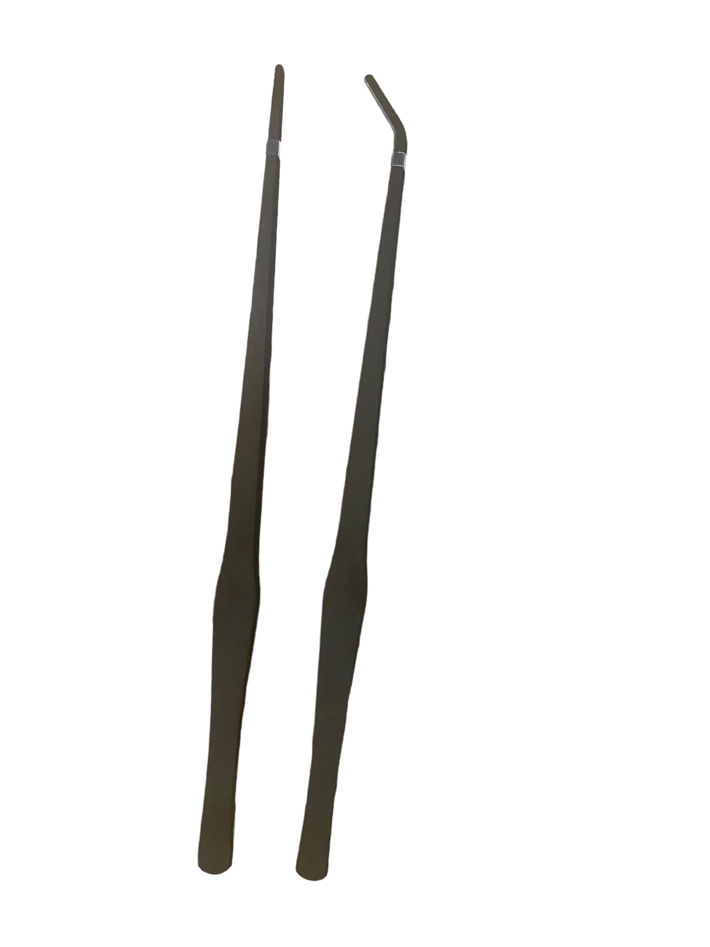 Terrarium tweezer combo - 38cm + 48cm bended & straight + scissors